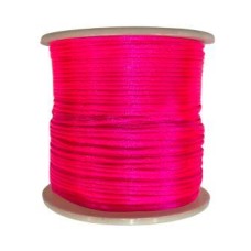 FDS036 -  FIO DE SEDA ROSA NEON ATACADO 