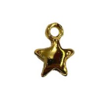 PFD010- PINGENTE DE ESTRELA DOURADO