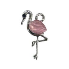 PES0200 - PINGENTE DE STRASS FLAMINGO